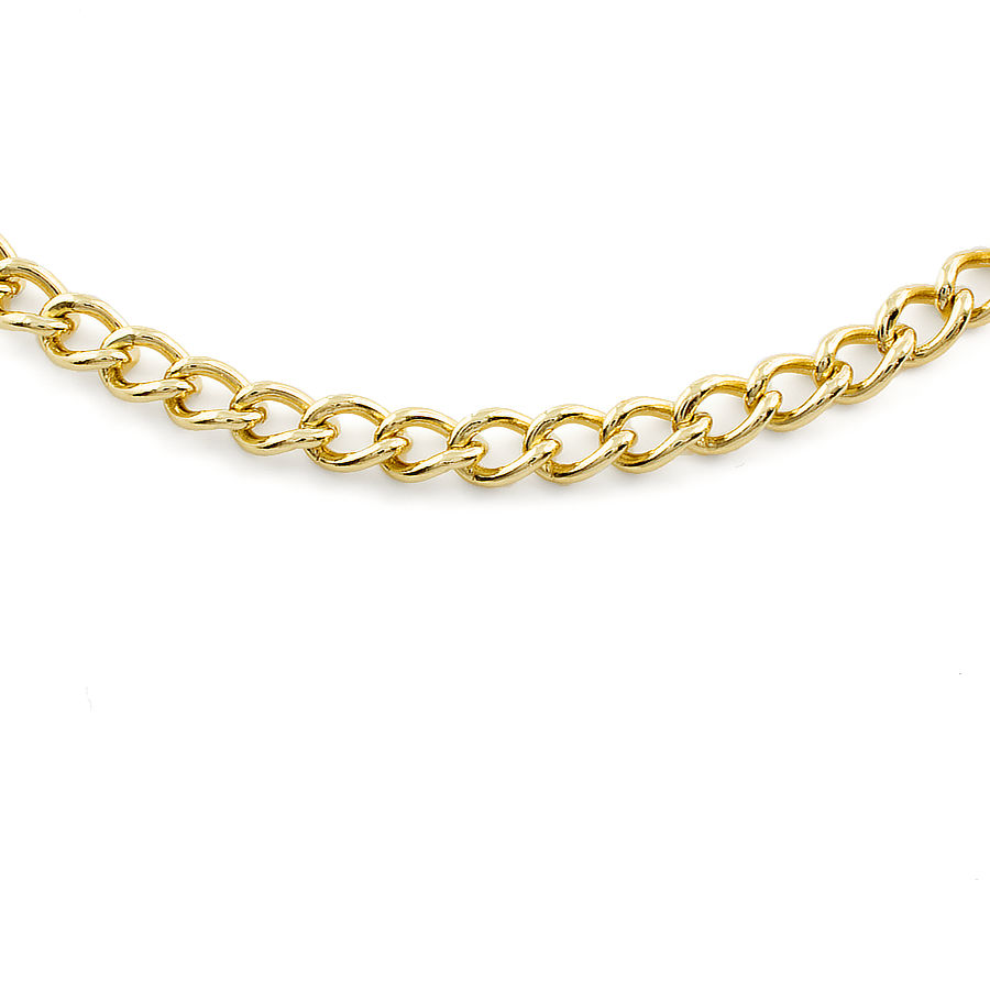 9ct gold 32.7g 28 inch curb Chain